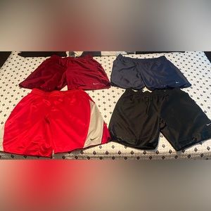 4 Nike basketball shorts